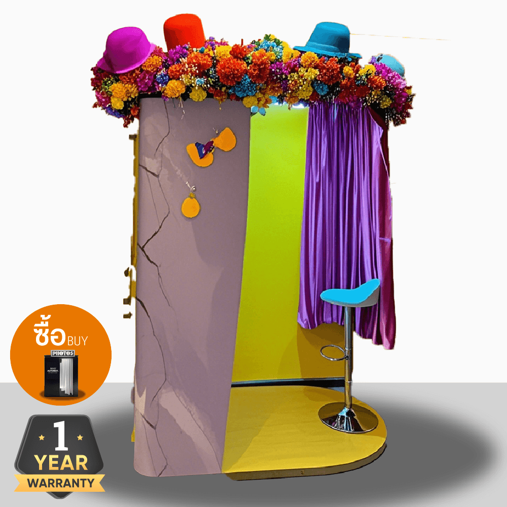 ซื้อตู้ถ่ายรูปพกพาขายดี | โฟโต้บูธเคลื่อนที่ยอดนิยม PHOTOBOOTH MODEL 14 — ตู้โฟโต้บูธขาย จาก IMAGEAUTOMAT